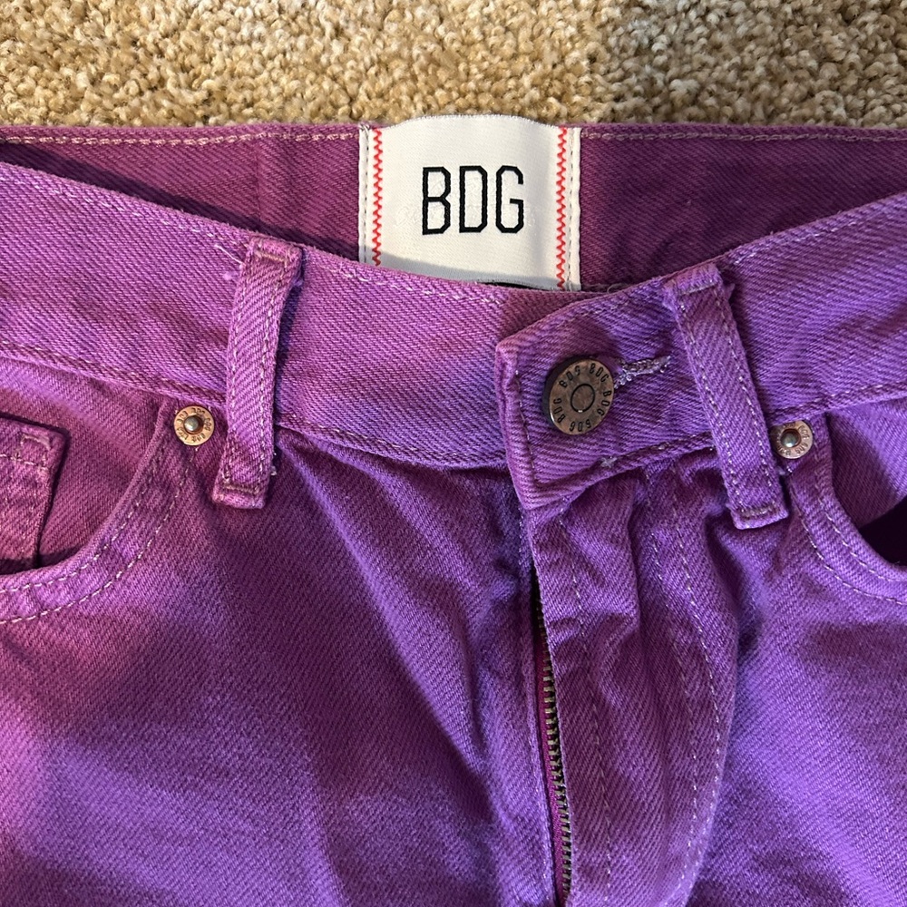 BDG Purple Women's Pants - Picture 2 of 4